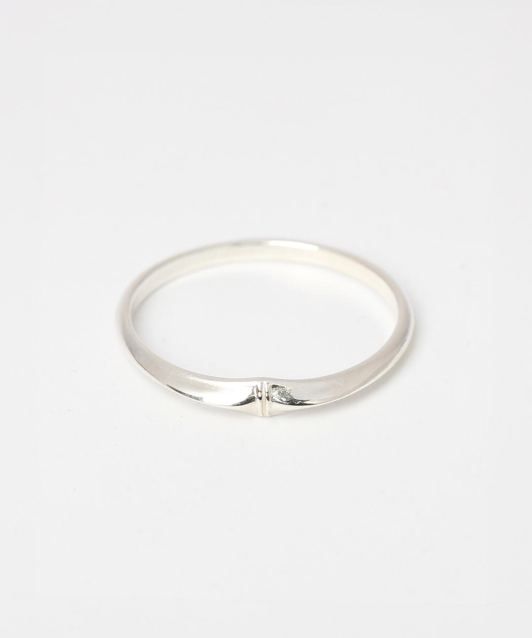 Folding mushroom ring S (925 silver)