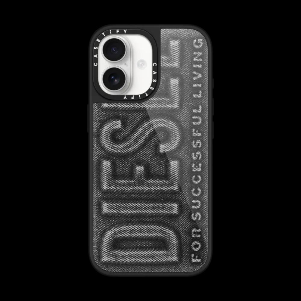 Black Denim Biscotto Case