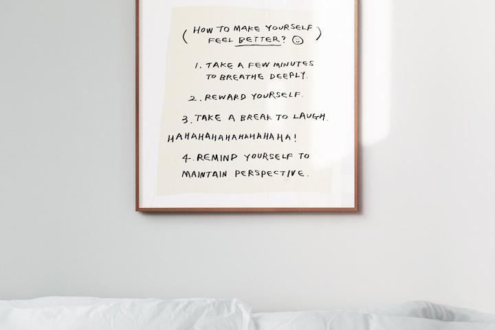 Wan 작가, how to make yourself feel better 포스터