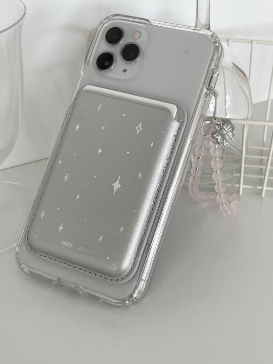 헤르츠룸 silver macsafe spark phone case 아이폰 케이스 카드 지갑 맥세이프