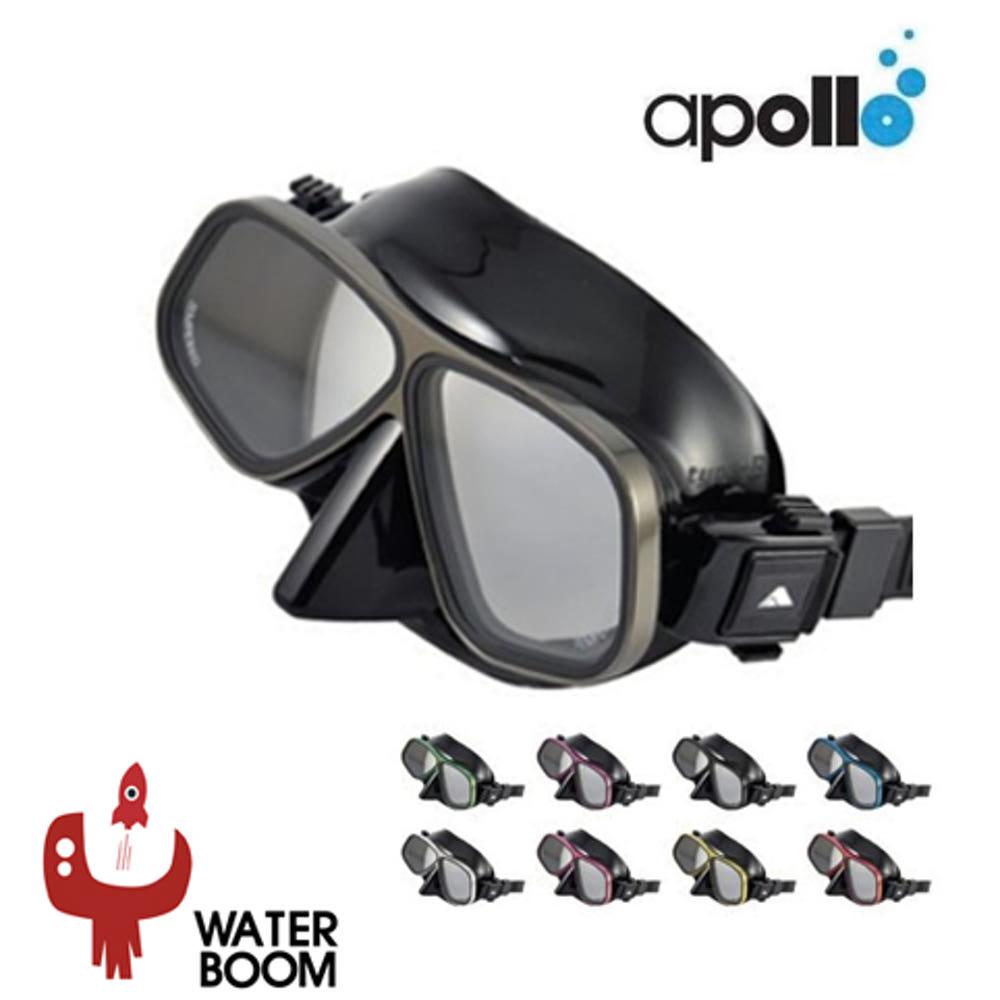정품 Apollo 아폴로 바이오 메탈 마스크 B/C/D 스쿠버 다이빙 프리 다이빙 수경
