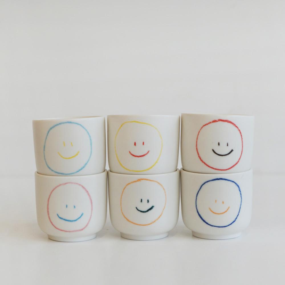 스마일 소주잔 - 귀여운 술잔