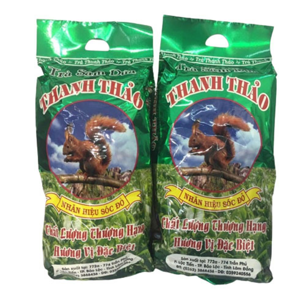 베트남 다람쥐표 판단잎차 혼합차 350g x 2팩 바오록 특산물 선물용 구매대행 해외발송 [원산지:베트남]