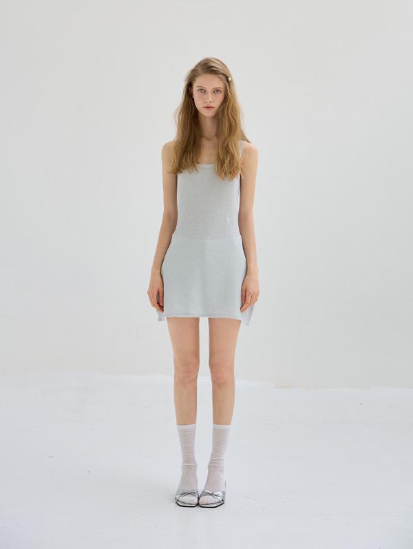 EDEN KNIT DRESS (SOFT BLUE)
