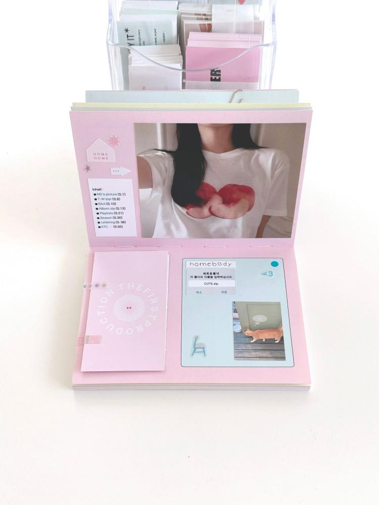 Square 레터링 다꾸 리무버블 스티커