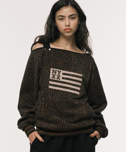 NYX FLUFFY OFF SHOULDER BROWN