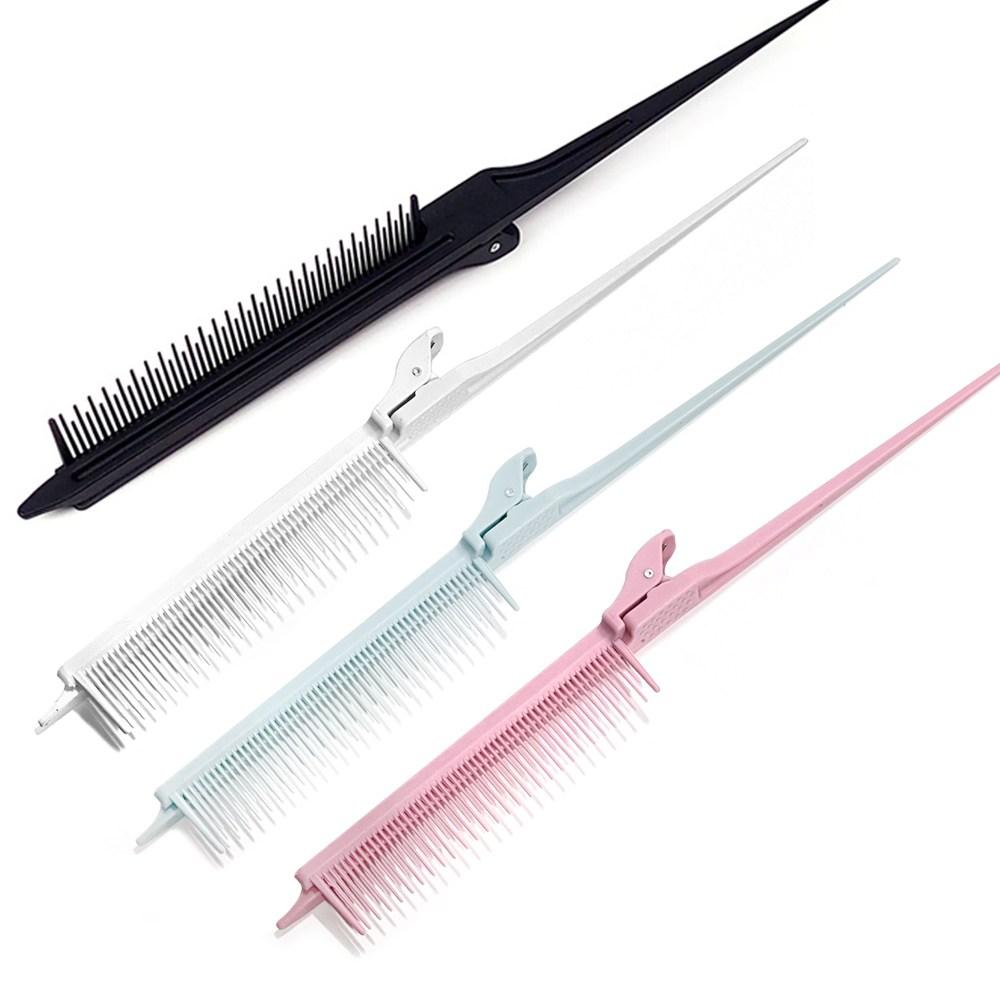 DDY 클립 위빙콤/하이라이트 빗/브리치/탈색/염색빗, 화이트, 1개