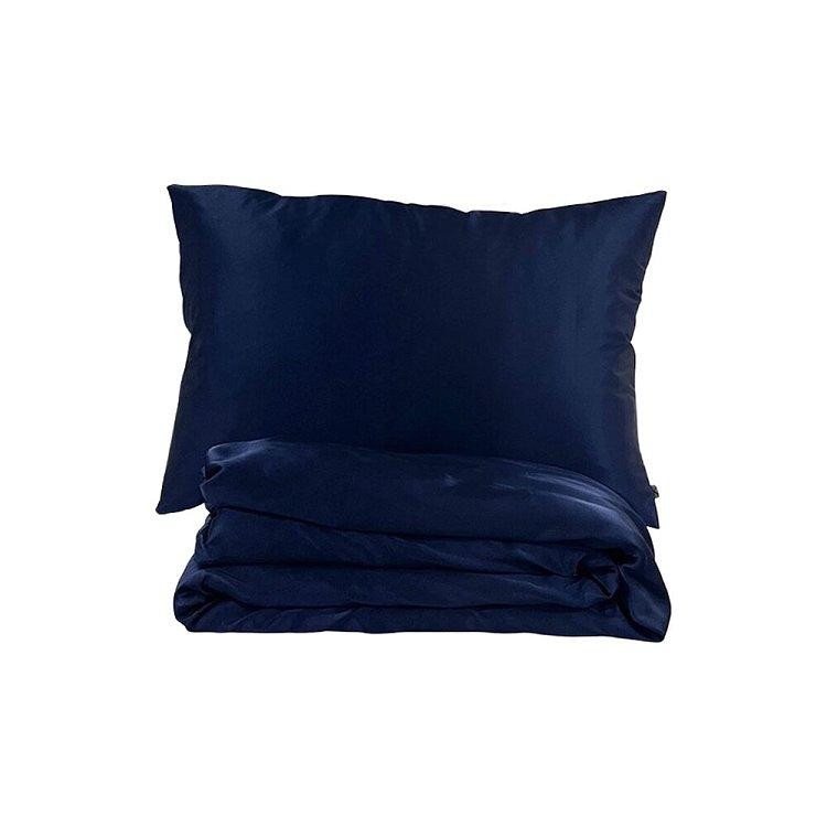 Deep Navy Satin 베딩 (SS+ 베개커버 1개 SET)