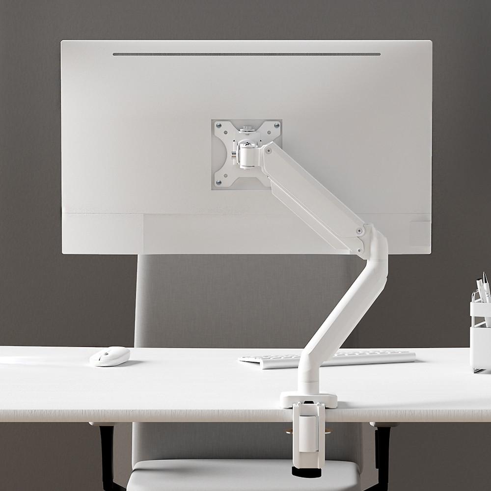 펠로우즈 PT 싱글 모니터암 거치대 USB 3.0포트+32인치+고품질 가스스프링