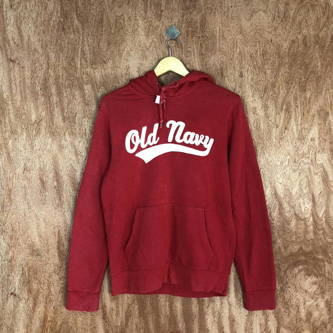Old Navy Red vintage sweatshirt Hoodies #2013