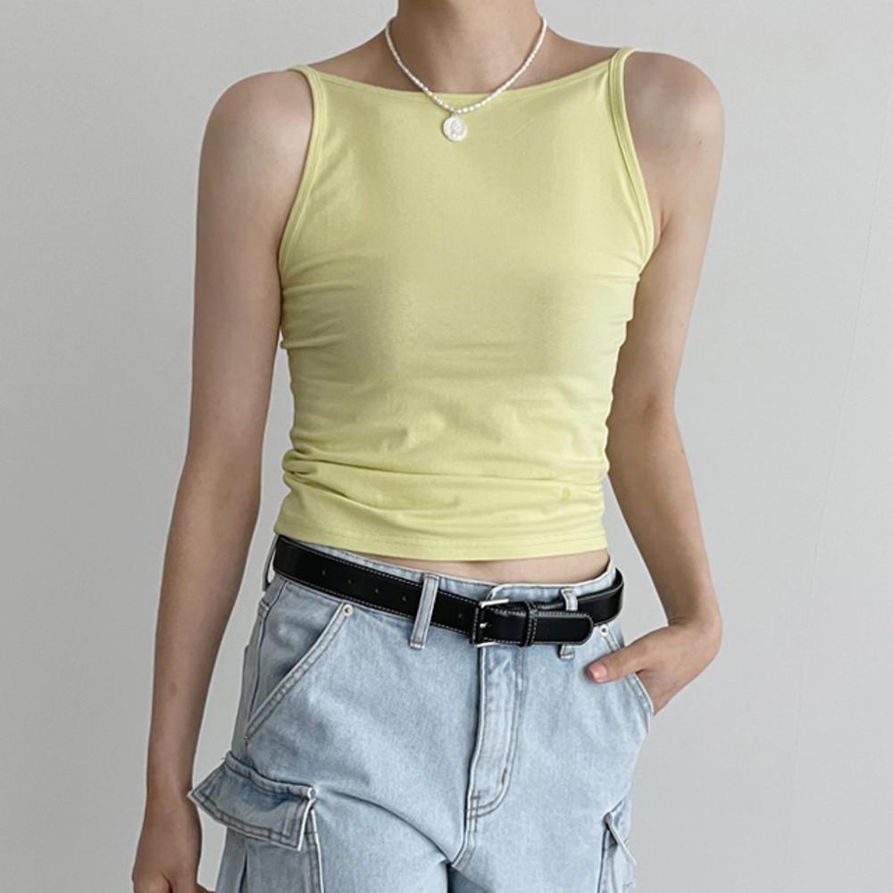 마들렌 이너 나시 티셔츠 [6color]