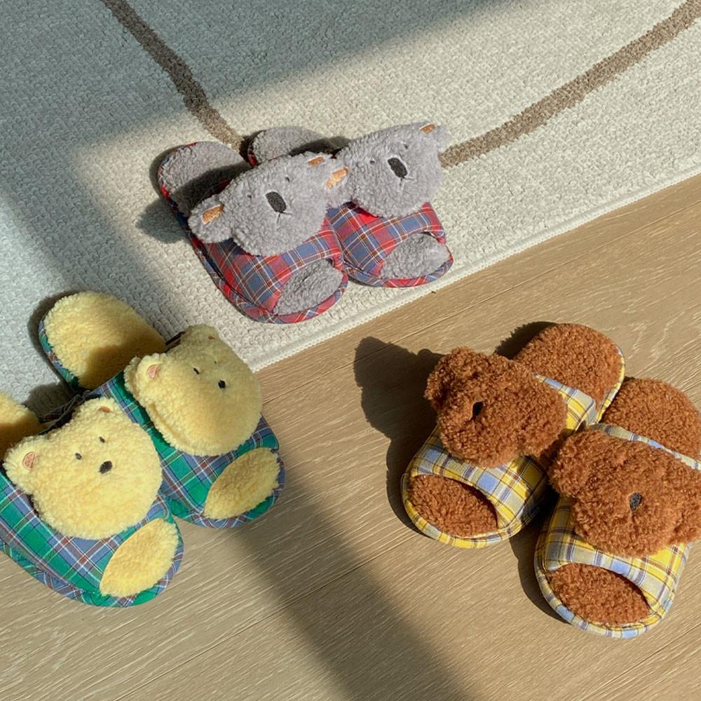 DDWD 댕댕이 코알라 인형 실내화 거실화