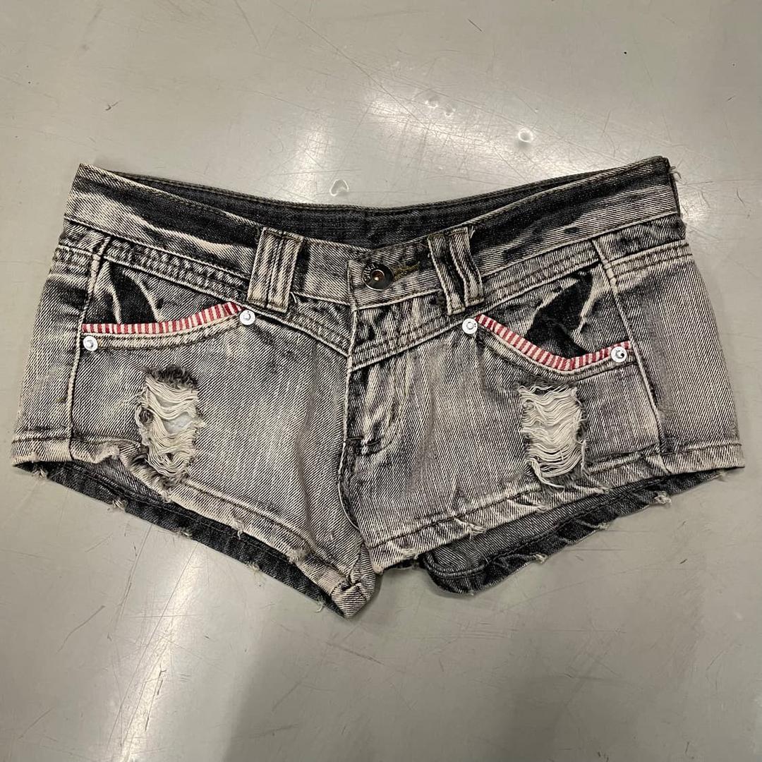 그레이청 로우라이즈 팬츠 | 후루츠패밀리