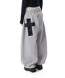 아캄(AAKAM)  Laced CROS2 Patch Sweatpants (Gray) - 사이즈 & 후기 | 무신사