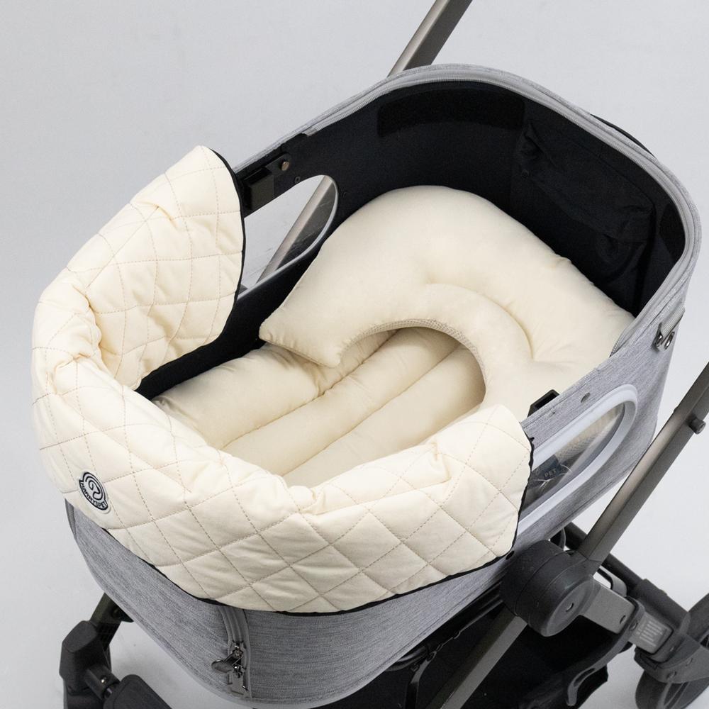 라이너+컴포터+볼스터 3종세트 - 쁠리에 내추럴 아이보리