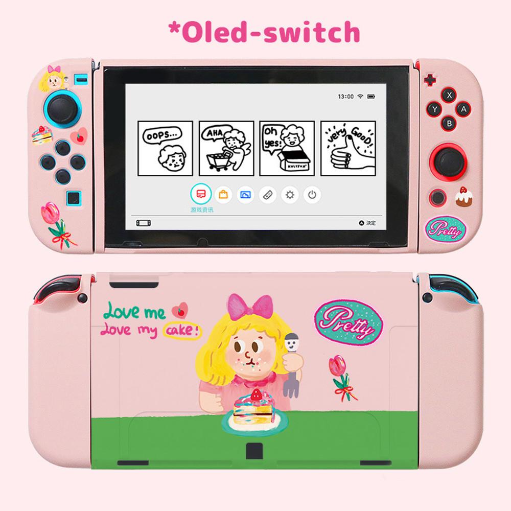 /안츄/ 15 color 닌텐도스위치 OLED 케이스 실리콘 풀커버 올레드 파우치