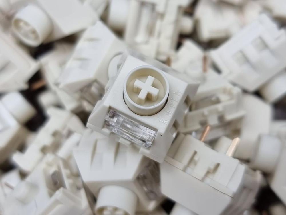 카일 박스 저소음 크림 리니어 기계식 키보드 스위치 (10개)