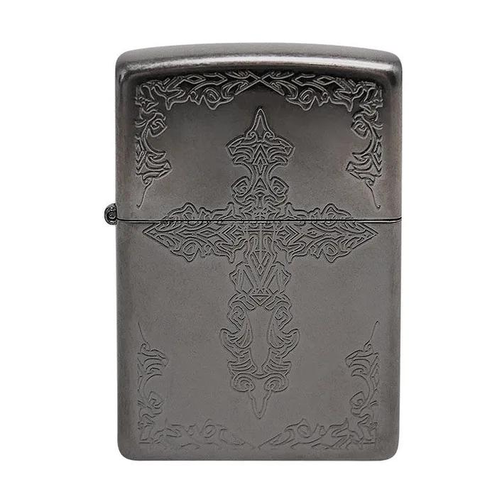 ZIPPO 라이터 250-18 ANTIQUE CROSS_BA