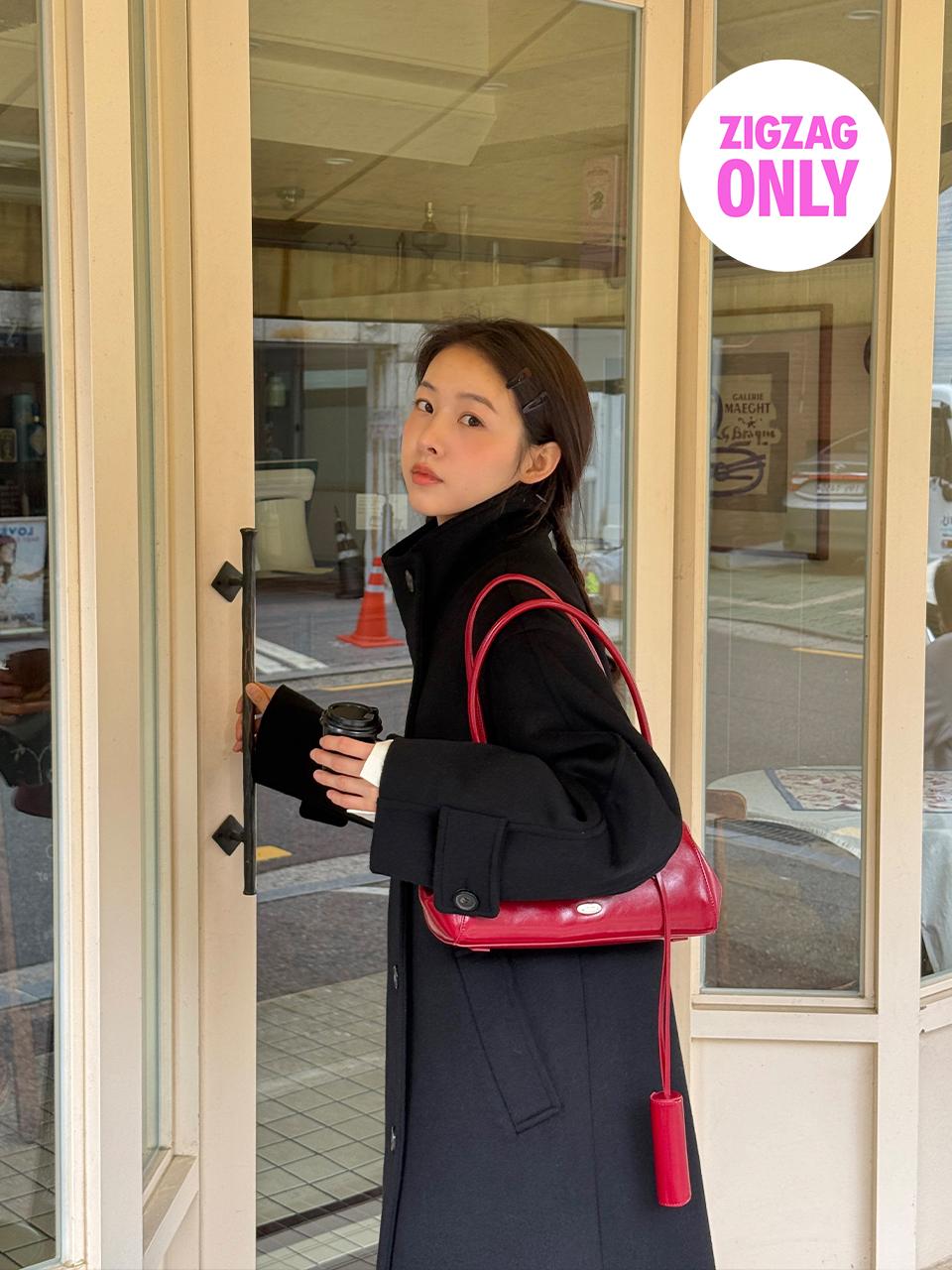 룩캐스트 하이넥 울 오버사이즈 코트 / HIGH NECK WOOL OVERSIZED COAT_3colors