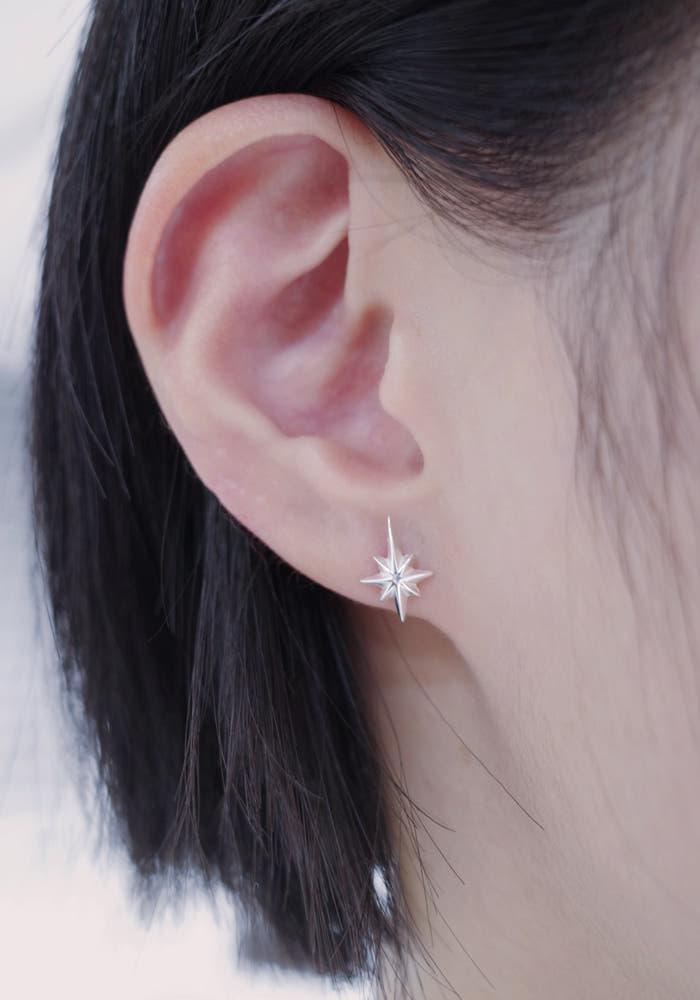Polaris Earrings - Silver
