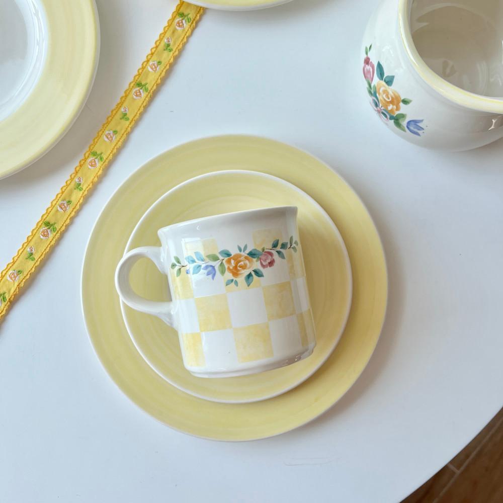 -재입고-[미국빈티지]팔츠그라프_로즈헤븐 컵앤소서 찻잔 커피잔/PFALTZGRAFF_Rosehaven Cup&Saucer