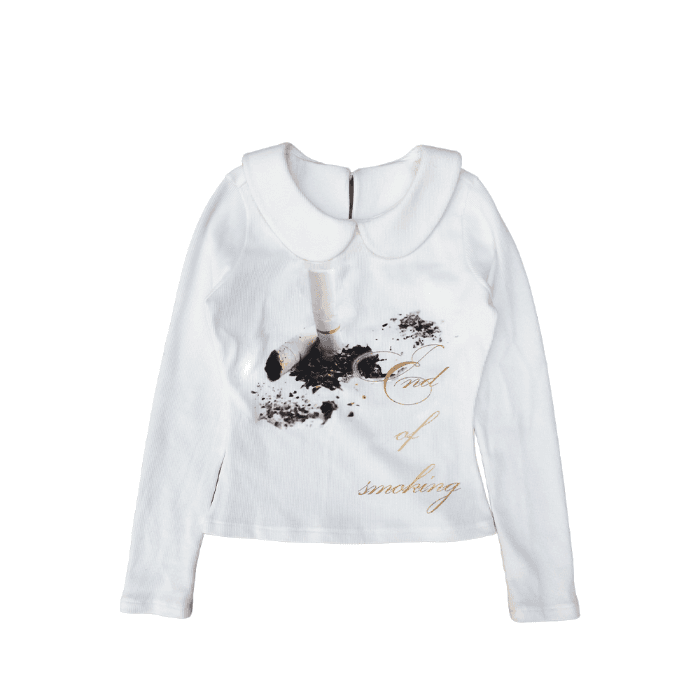 End of Smoking collar T