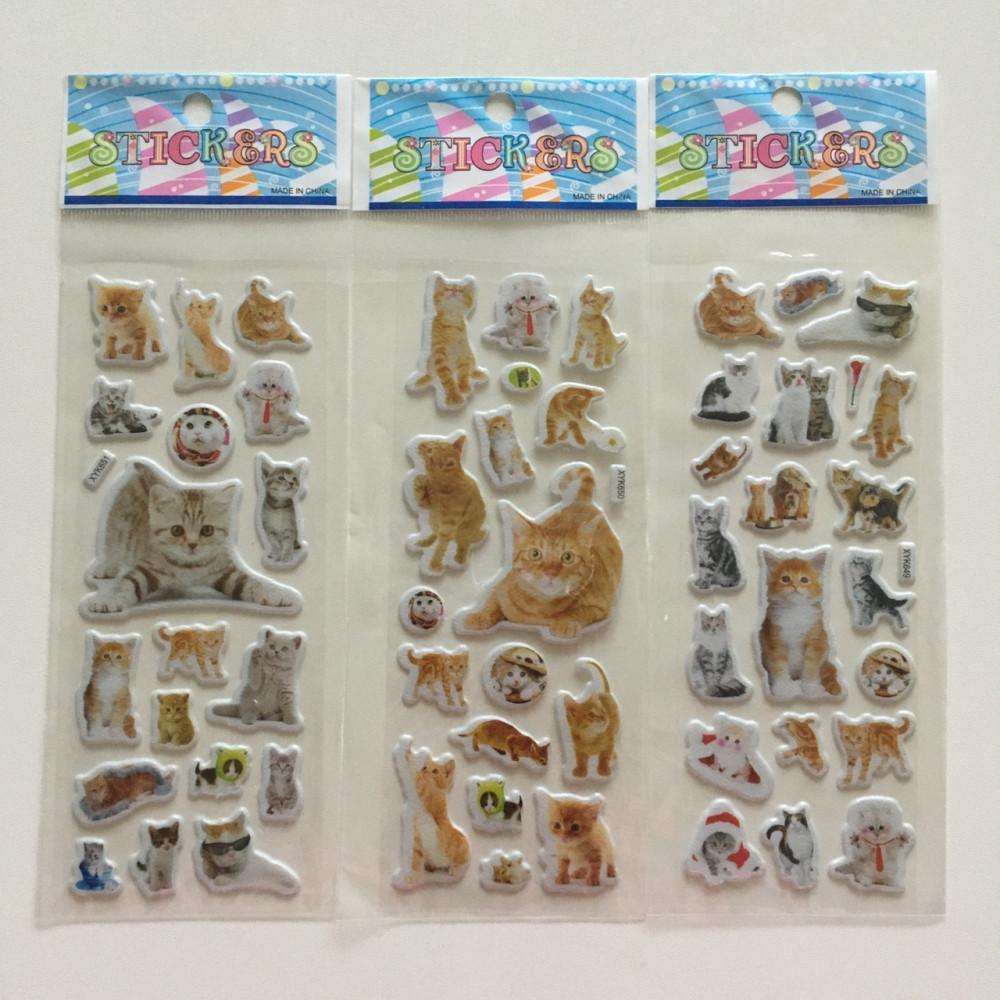 Vintage Cat Sticker [3 type]