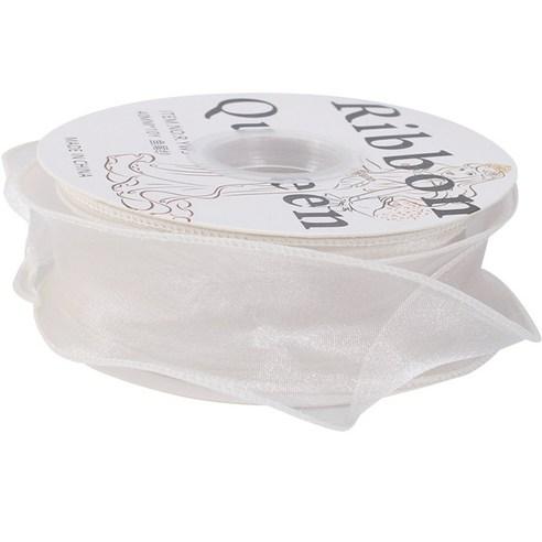 길그리 망사 샤 오간디 꽃다발 선물 포장 리본 - 리본끈 | 쿠팡