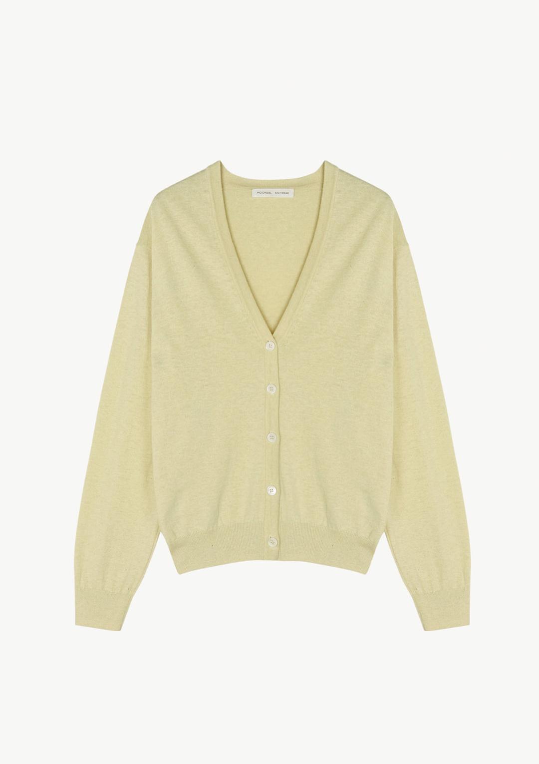 Nicholson Cardigan in Light Yellow