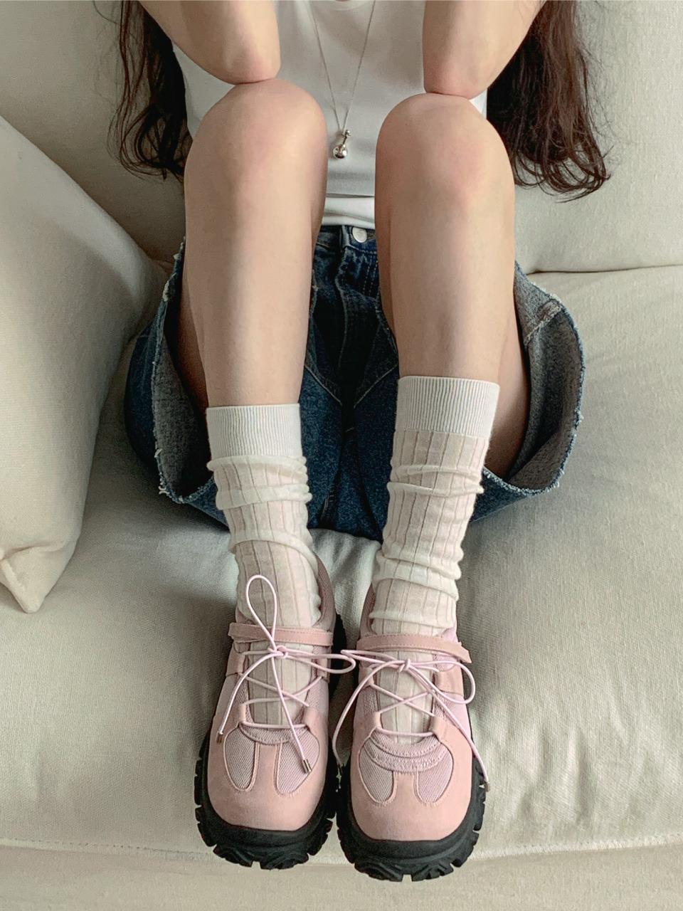 [신학기특가]String maryjane sneakers