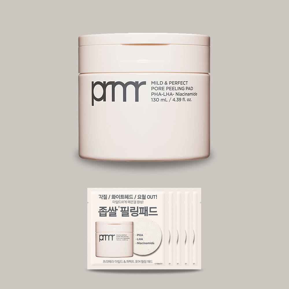 프리메라 마일드&퍼펙트 포어 필링 패드 60매(130ml)+추가 10매 증정