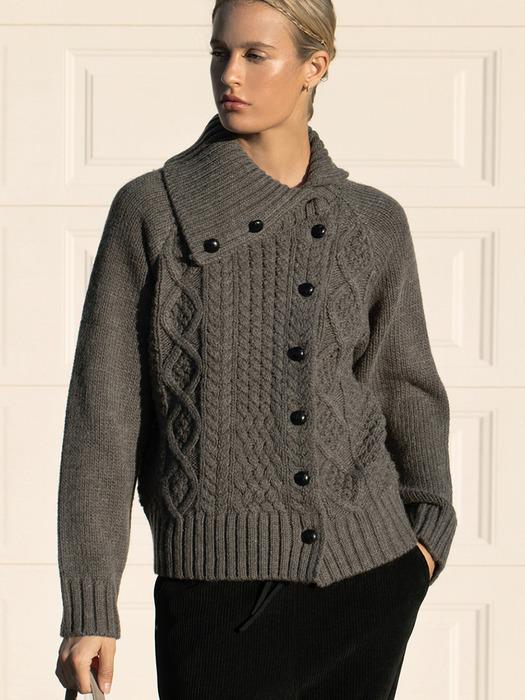 TURTLENECK RAGLAN KNIT [2COLOR]