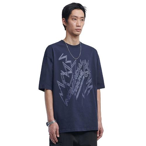 THUNDER LOGO T-SHIRT - DARK NAVY