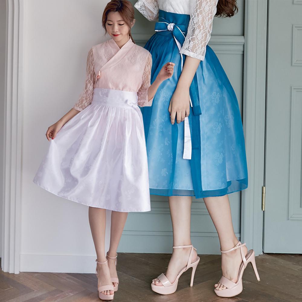 생활한복 요술 허리치마