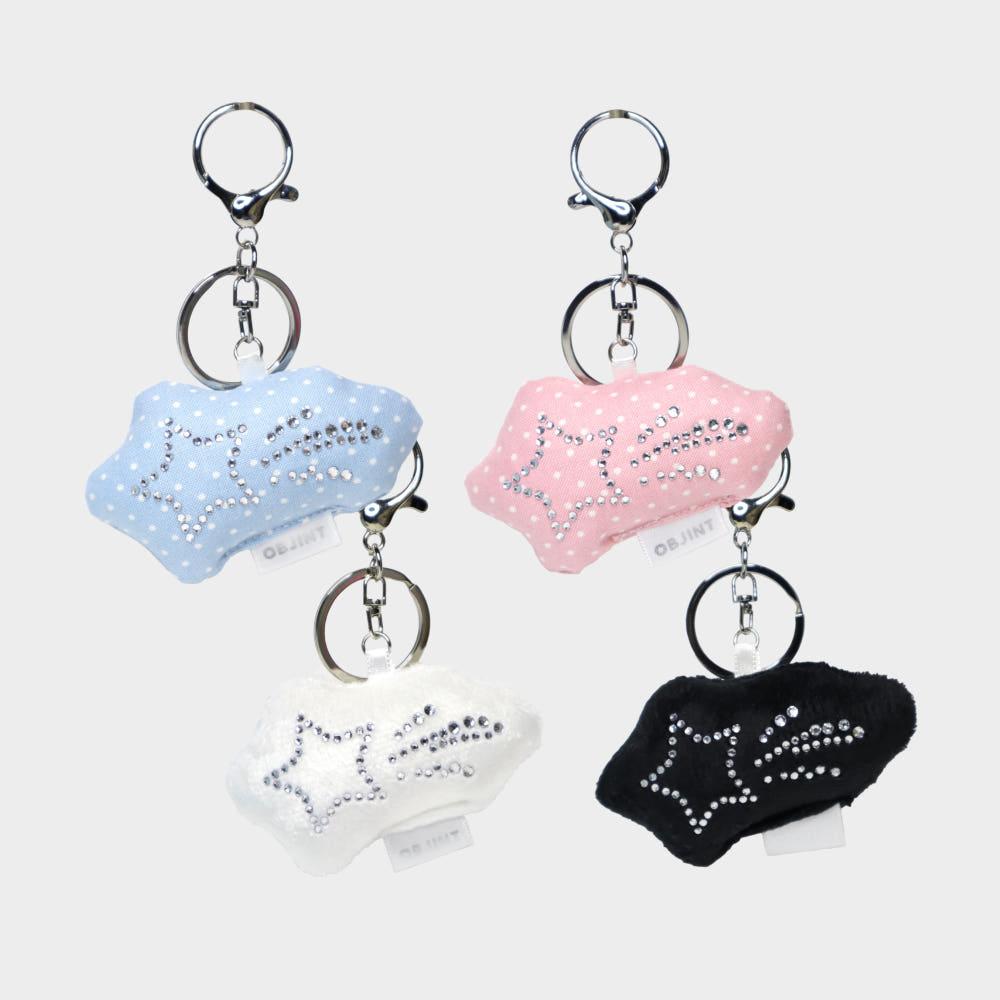 [오브진트] 별똥별 쿠션 키링 - 4color