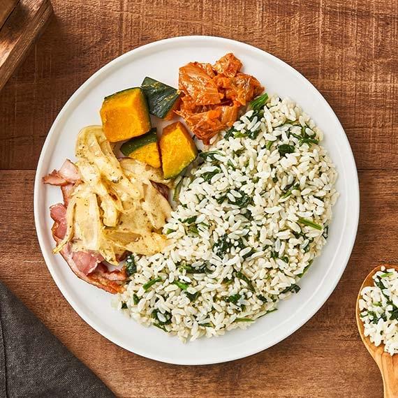 [라이스 시즌3] 곤드레 곤약밥&머스터드 훈제오리