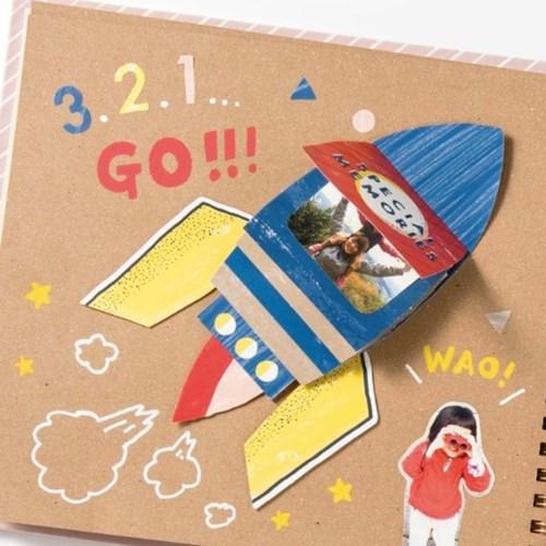 Toy Album Deco Parts - Patapata Rocket