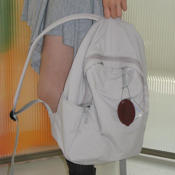 [3차리오더:바로출고] 0002 HideSlot Classic Backpack_Ash Milk