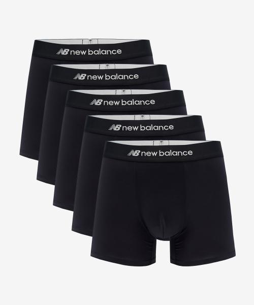 NBXDFA502M / MEN 블랙 코어 에어로쿨 드로즈 5PACK (BLACK)