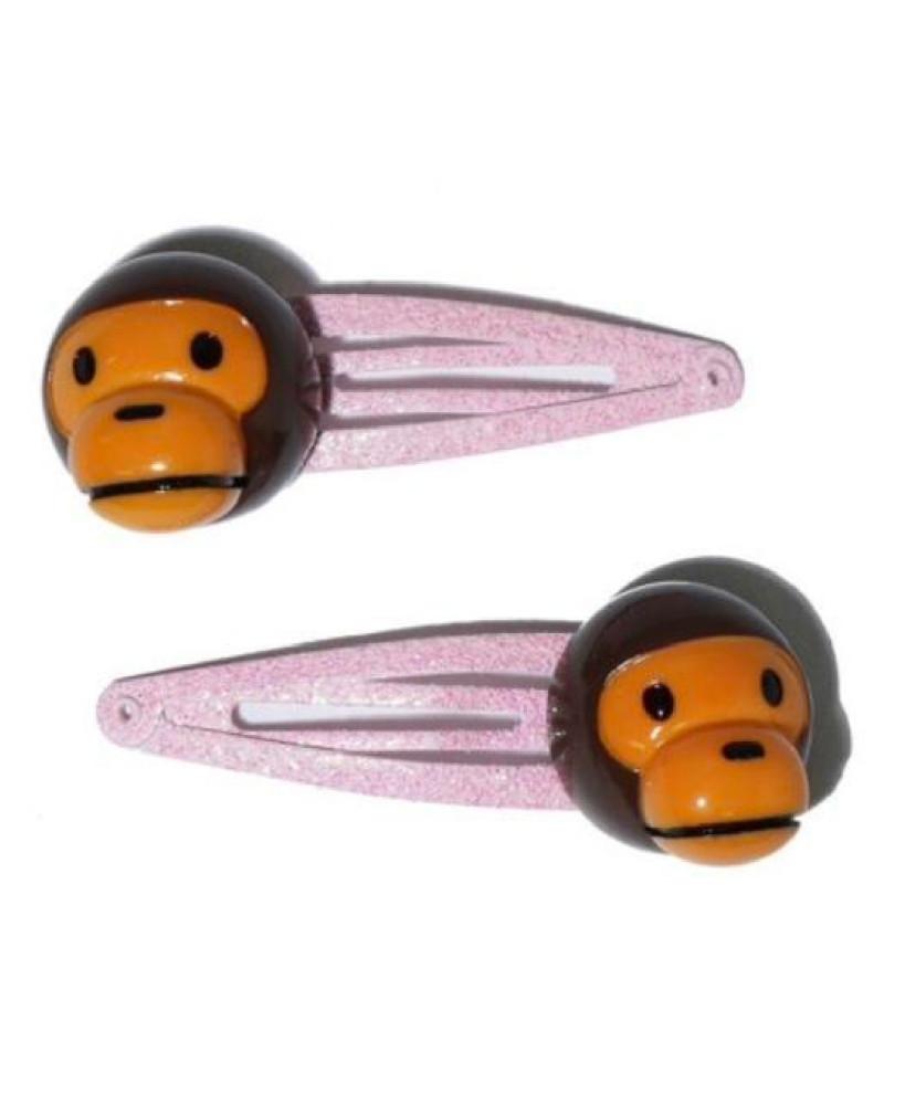 [베이프정품] 베이프 키즈 베이비 마일로 헤어클립 셋트 헤어핀 BABY MILO HAIR CLIP SET