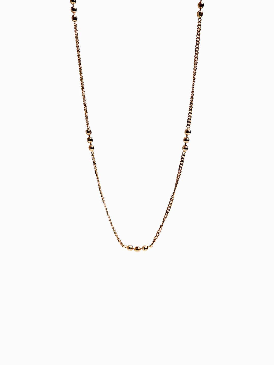 토즈 볼 체인 목걸이