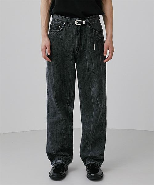 51026 KURABO INFINITY CRACK JEANS [SUPER WIDE STRAIGHT]