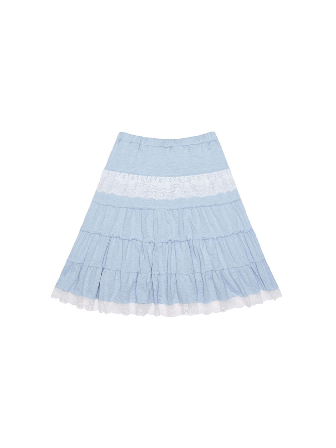 TALE MIDI SKIRT SKY BLUE
