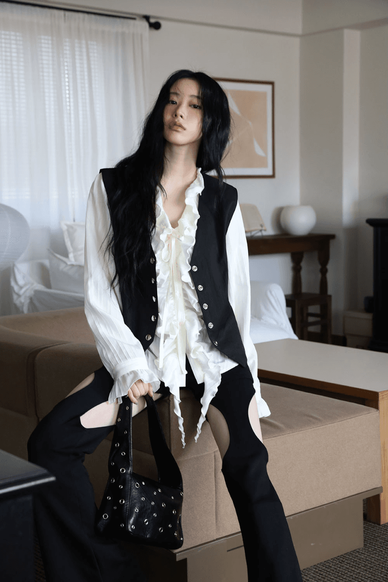 컬러인아이디 베럴 웨스턴 조끼