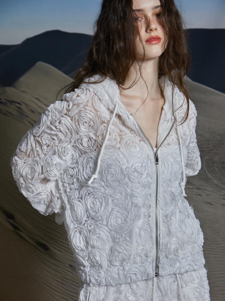 FLOWER HOOD JUMPER