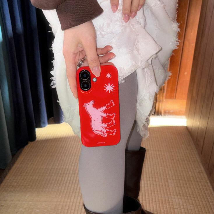 [유광하드] Red Horse 폰케이스