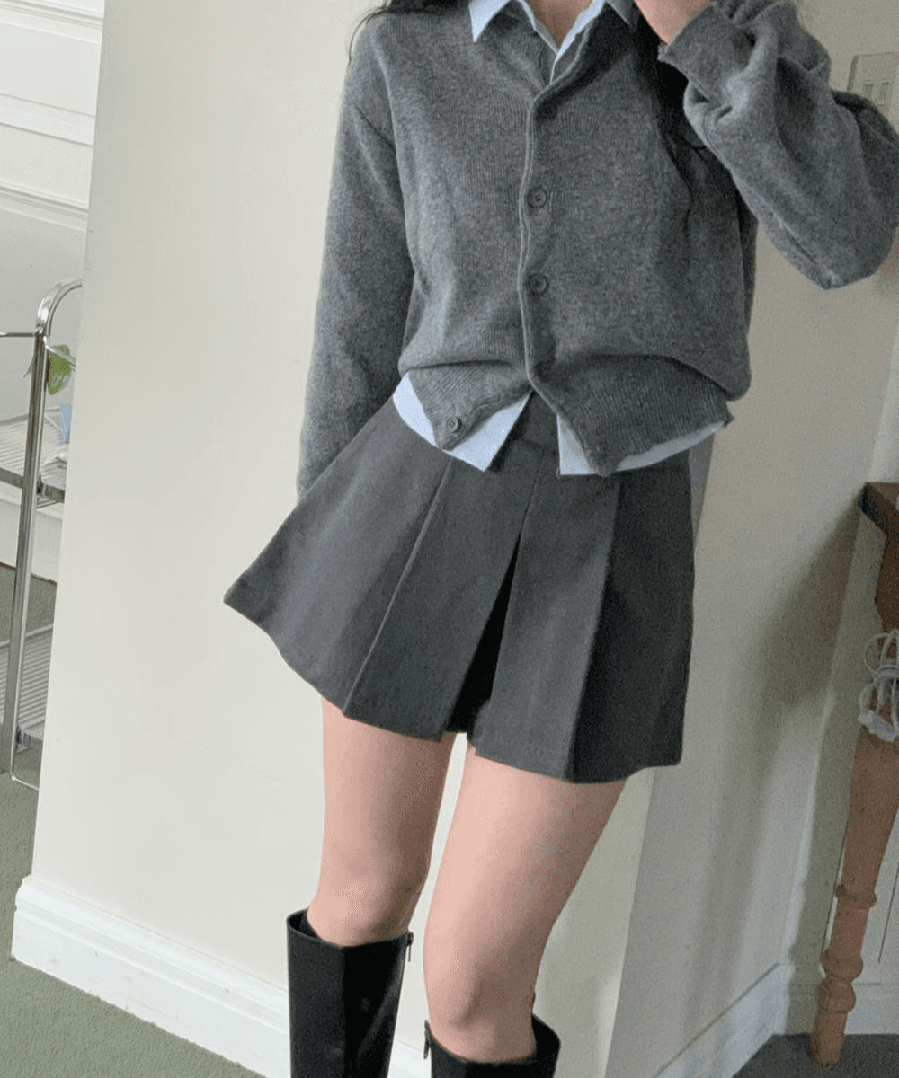 아모로소 로드 하프 팬츠 (3col) - 치마바지 반바지 3부 A라인 숏팬츠 봄 데이트룩 하객룩