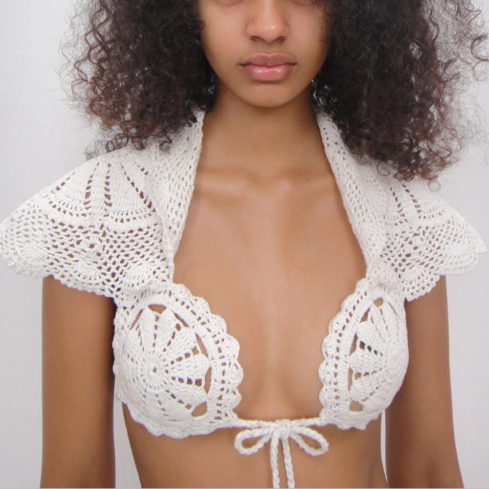 기마구아스 Gimaguas 래기 크로셰 브라 탑 Raggi Top / 2colors