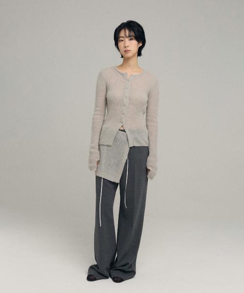 ALPACA HAND WARMER KNIT [GREY]