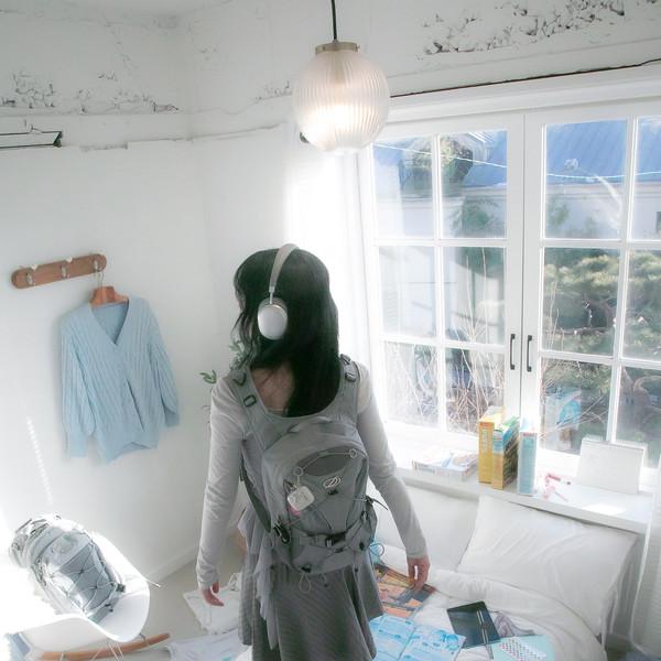 [파우치 증정]데이라이프 터틀 미니 백팩 (그레이)